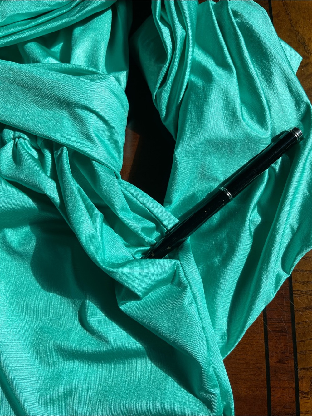 NWT beach bunny aqua color coverup size M romper - Picture 5 of 9